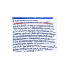 Dầu Gội Head & Shoulders Cho Nam Hương Nước Hoa 315ML/ 650ML