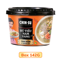 Hủ tiếu Nam Vang Chin-su thịt bằm và trứng cút