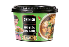 Hủ tiếu bò kho Chin-su thịt bò nguyên miếng gói 152G/ Hộp 145G