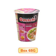 Mì khoai tây Omachi sườn hầm ngũ quả Hộp 68G/ 72G/ 95G/ Gói 80G