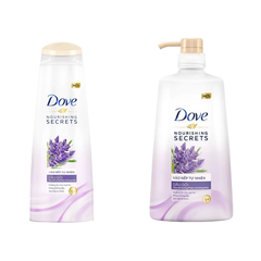 Dầu gội Dove vào nếp sống động tự nhiên hương hoa oải hương pháp và lá hương thảo 325G/ 640G