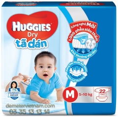 Tã dán Huggies Economy size M22