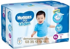 Tã dán Huggies Regular size XL8