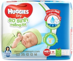 Miếng lót Huggies Newborn pads size No.1 56