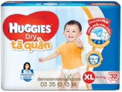 Tã quần Huggies Jumbo size XL32