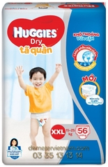 Tã quần Huggies Super Jumbo size XXL56