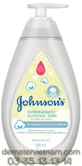 Johnson top to toe baby cotton touch 500ml