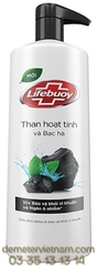 LifeBuoy Sua tam Than hoat tinh Bacha 12x850g