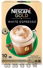 Instant coffee NESCAFE Gold White Espresso