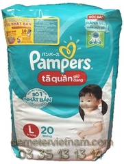 Tã quần Pamper Eco D8 L20x6