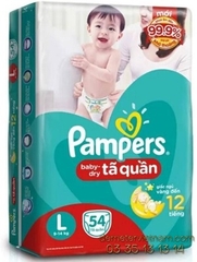 Tã quần Pamper Jumbo L54x3