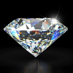 Nhẫn bạc ý 925 nữ kim cương MOISSANITE 6.5mm chứng nhận GRA  N002