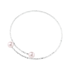 Vòng cổ chocker nữ bạc ý 925 kiểu dáng Hàn Quốc sang trọng CECY 1801