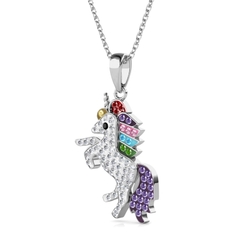 Dây chuyền Swarovski 925 sterling silver with  18K white  gold plated D1232