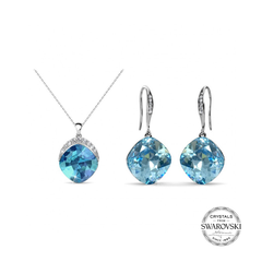 Bộ trang sức Swarovski - Blue D001