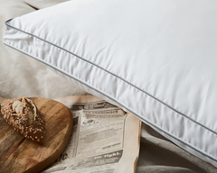 Ruột gối Microfiber 2 viền cao cấp giả lông vũ R03 Đệm Việt Pháp