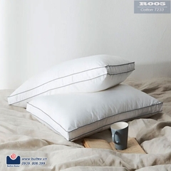Ruột gối Microfiber 2 viền cao cấp giả lông vũ R03 Đệm Việt Pháp