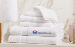 Khăn tắm 100% cotton 70x140cm KB01 Đệm Việt Pháp