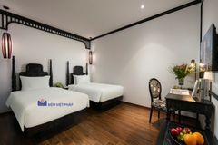 Bộ chăn ga gối trắng trơn 100% cotton T300 VP300T Đệm Việt Pháp