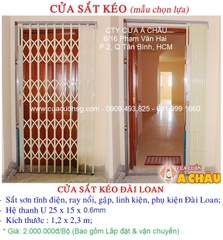 Cửa Kéo Đài Loan Quận 7 | Giá Rẻ Bất Ngờ