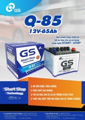 Ắc Quy GS Q85 12V 65Ah