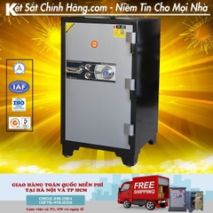 Két sắt C200KDM siêu cường khóa cơ chống cháy