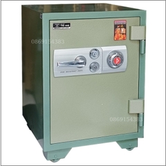 Két sắt Hòa Phát KS110K2C1 cơ đổi mã loại 2 khóa chìa
