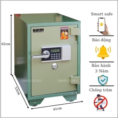 Két sắt thông minh Hòa Phát SS90K1DT Smart báo động về điện thoại