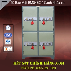 Tủ Bảo Mật BM04KC 4 Cánh khóa cơ