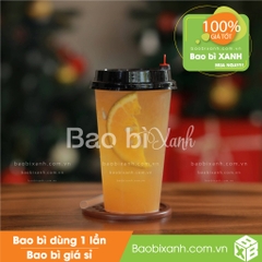 Ly nhựa nắp tim 500ml