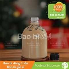 Chai nhựa 500ml tròn lùn