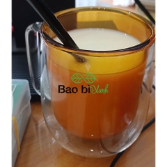 Bộ Ly 2 lớp Cafe Sinh Tố 300ml