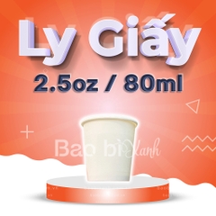 Ly giấy 2.5oz - 80ml