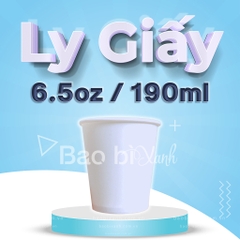 Ly giấy 6.5oz - 190ml