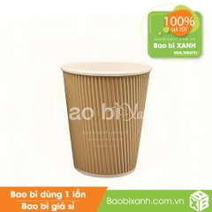 Ly giấy gợn sóng 9oz (270ml)