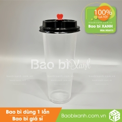 Ly tim mờ 700ml