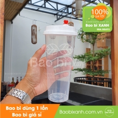 Ly nhựa nắp tim 700ml