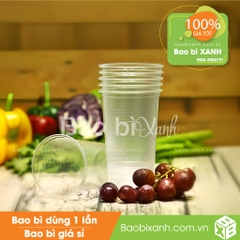 Ly nhựa sọc 700ml (Loại đủ) có gân