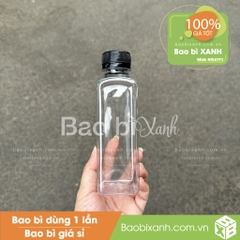 Chai nhựa vuông 250ml