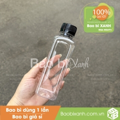 Chai nhựa vuông 250ml