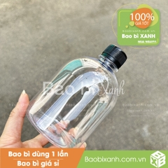 Chai nhựa 500ml tròn lùn