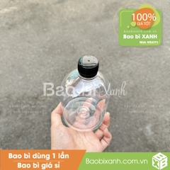 Chai nhựa 500ml tròn lùn