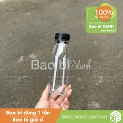 Chai nhựa 300ml miệng rộng