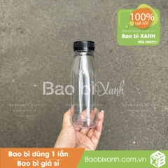 Chai nhựa 300ml miệng rộng