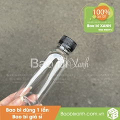 Chai nhựa 200ml tròn