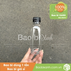 Chai nhựa 200ml tròn