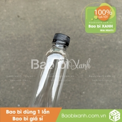 Chai nhựa 300ml tròn cao