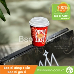 Ly giấy Ming Coffee Mẫu Tết 2024