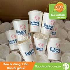 Ly giấy BWT Change The World