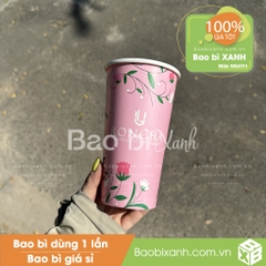 Ly giấy Roncha Taiwan Bubble Tea